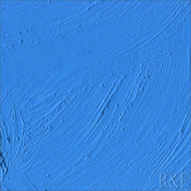 R&F Handmade Paints - Professional Oil Pigment Stick, Azure Blue, 38 ml - Image 4